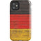 German Flag Dark Wood iPhone 11 Impact Case