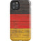 German Flag Dark Wood iPhone 11 Pro Max Impact Case