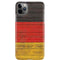 German Flag Dark Wood iPhone 11 Pro Max Lite Case