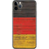German Flag Dark Wood iPhone 11 Pro Max Skin