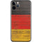 German Flag Dark Wood iPhone 11 Pro Skin