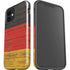 German Flag Dark Wood iPhone 12 Impact Case
