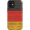 German Flag Dark Wood iPhone 12 Mini Impact Case