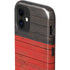 German Flag Dark Wood iPhone 12 Mini Impact Case