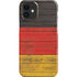German Flag Dark Wood iPhone 12 Mini Lite Case