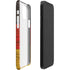 German Flag Dark Wood iPhone 12 Mini Lite Case