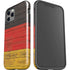 German Flag Dark Wood iPhone 12 Pro Impact Case