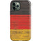 German Flag Dark Wood iPhone 12 Pro Max Impact Case