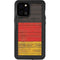 German Flag Dark Wood iPhone 12 Pro Max Waterproof Case