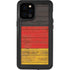 German Flag Dark Wood iPhone 12 Pro Max Waterproof Case
