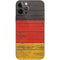 German Flag Dark Wood iPhone 12 Pro Skin