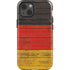 German Flag Dark Wood iPhone 13 Impact Case
