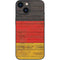 German Flag Dark Wood iPhone 13 Mini Skin
