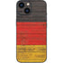 German Flag Dark Wood iPhone 13 Mini Skin