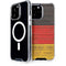 German Flag Dark Wood iPhone 13 Pro Max MagSafe Case