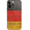German Flag Dark Wood iPhone 13 Pro Skin