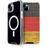 German Flag Dark Wood iPhone 15 Plus MagSafe Case