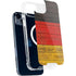 German Flag Dark Wood iPhone 15 Plus MagSafe Case