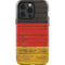 German Flag Dark Wood iPhone 14 Pro Impact Case