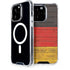 German Flag Dark Wood iPhone 14 Pro MagSafe Case