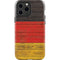 German Flag Dark Wood iPhone 14 Pro Max Impact Case