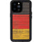 German Flag Dark Wood iPhone 14 Pro Max Waterproof Case