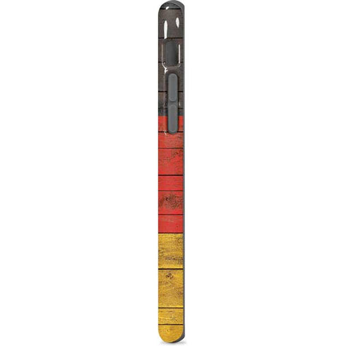 German Flag Dark Wood iPhone 7 Pro Case