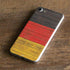 German Flag Dark Wood iPhone 7 Skin