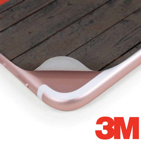 German Flag Dark Wood iPhone 8 Plus Skin