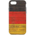 German Flag Dark Wood iPhone 8 Pro Case