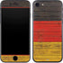 German Flag Dark Wood iPhone SE (2nd & 3rd Gen) Skin