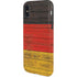 German Flag Dark Wood iPhone XS Pro Case