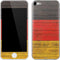 German Flag Dark Wood Apple iPod Skin