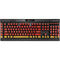 German Flag Dark Wood K95 RGB PLATINUM Mechanical Gaming Keyboard Skin