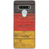 German Flag Dark Wood LG Stylo 6 Clear Case