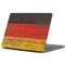 German Flag Dark Wood Apple MacBook Pro 13-inch Skin
