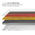 German Flag Dark Wood MacBook Pro 16in (2021-25) Case plus Skin