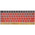 German Flag Dark Wood Magic Keyboard Skin