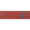 German Flag Dark Wood Magic Keyboard with Numeric Keypad Skin