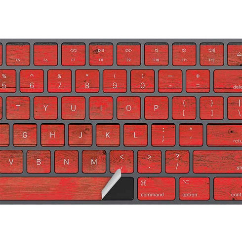 German Flag Dark Wood Magic Keyboard with Numeric Keypad Skin