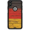 German Flag Dark Wood Otterbox Commuter iPhone Skin