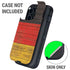 German Flag Dark Wood Otterbox Defender iPhone Skin