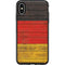 German Flag Dark Wood Otterbox Symmetry iPhone Skin