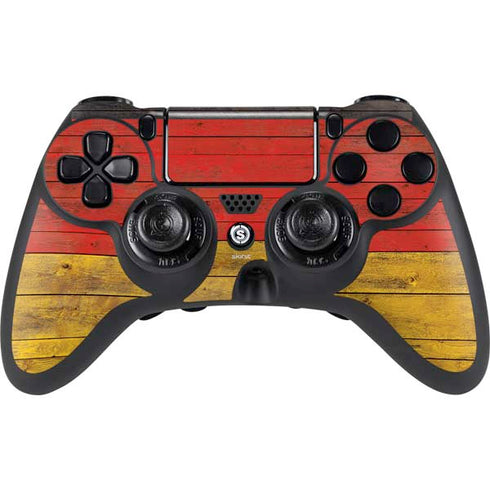 German Flag Dark Wood PS4/PC SCUF Impact Controller Skin