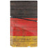 German Flag Dark Wood PS5 Slim Disk Console Skin