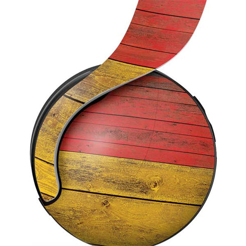 German Flag Dark Wood PULSE 3D Wireless Headset for PS5 Skin
