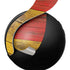 German Flag Dark Wood PULSE 3D Wireless Headset for PS5 Skin