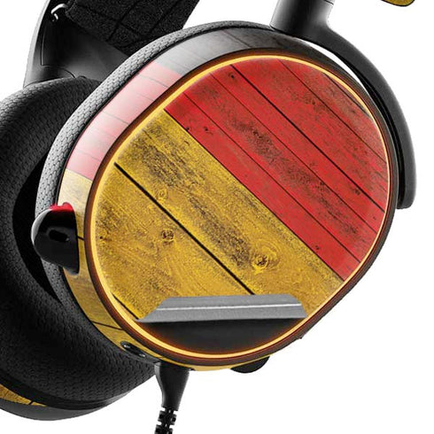 German Flag Dark Wood SteelSeries Arctis 5 Skin