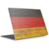 German Flag Dark Wood Surface Laptop 3 13.5in Skin