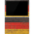 German Flag Dark Wood Surface Pro 7 Skin